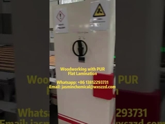 ПУР Плоская ламинация мастерство: нулевая раскраска деревянной фанеры склеивания