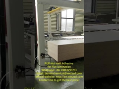 PUR Клей на горячем расплаве для плоской ламинировки деревообработки